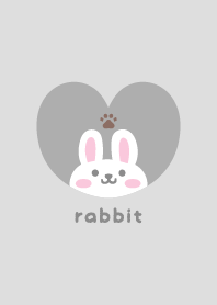 兔子3 墊 [苔灰色]