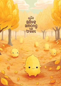 ginkgo tree in autumn