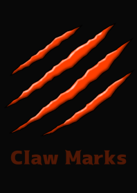 Claw marks-Orange-