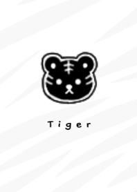TIGER /BLACK WHITE