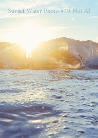 Sunset Water Photo #79 Not AI