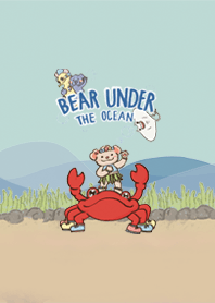 Bear under the ocean