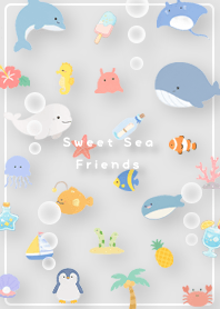 Gray Summer Days with Sea Friends