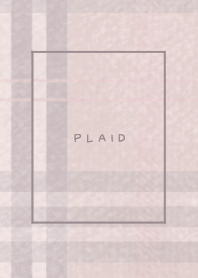 Plaid Standard 01 - pink greige