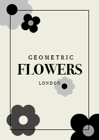 Geometric flowers - London
