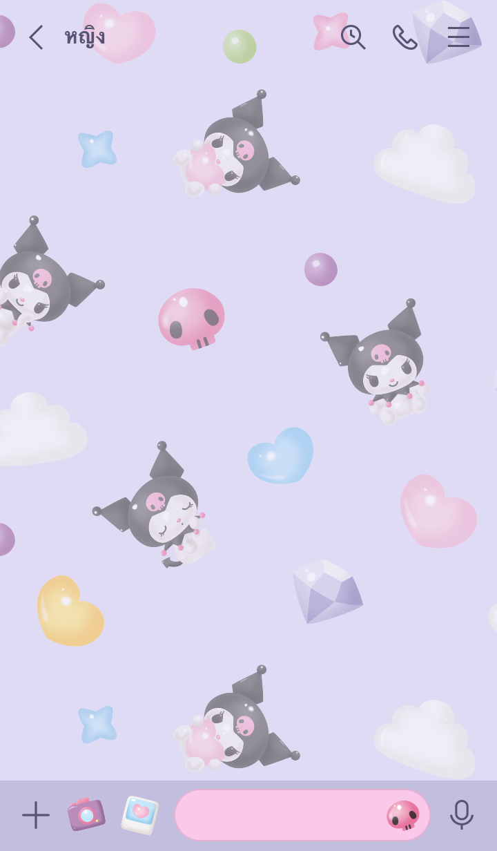 Kuromi ลูกโป่งกลมปุ๊ก รูปที่ 2
