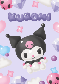 Kuromi ลูกโป่งกลมปุ๊ก