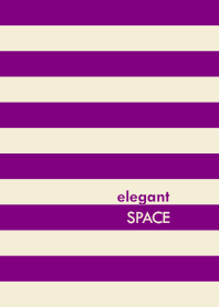 elegant SPACE <PURPLE/BEIGE>