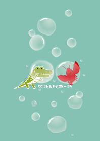鱷魚與龍蝦好朋友