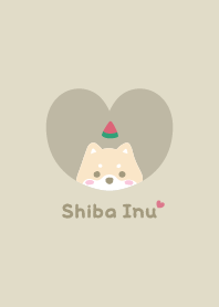Shiba Inu2 Watermelon - YellowGreen