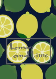 Lemon and lime [Navy]