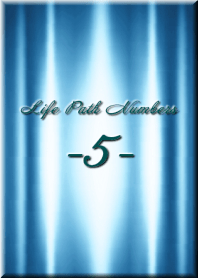 Life Path Numbers -5-Blue