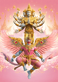 พญาครุฑสีชมพู นารายณ์ทรงสุบรรณ วันอังคาร