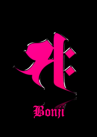 Zodiac Sanskrit [Saku] Pink.Black.