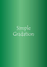 Simple Gradation -GlossyGreen 13-