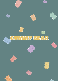yammy gummy bear2 - cadet blue