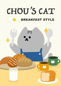 Chou's Cat Breakfast style