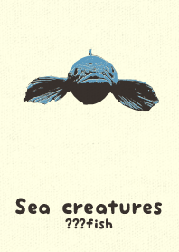 Sea crt ?fish Aqua Gray