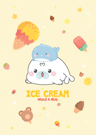 Whale&Seal Ice Cream Lovely