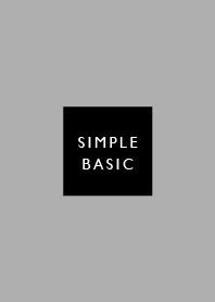 Simple&Basic Black Gray