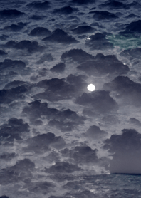 夜の月 月の海 #DkJ_313。