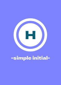 simple initial-H- THEME 68