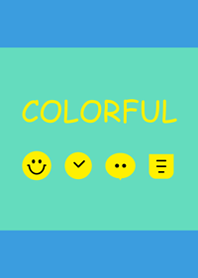 Simple & Colorful [blue-green]
