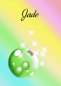 5月の誕生石 翡翠&ゴールドルチルクォーツ