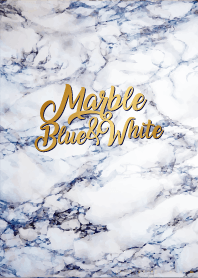 Marble Blue&White V.1