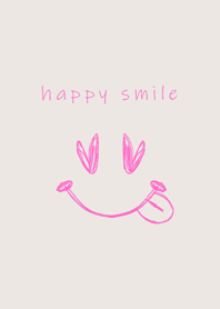 happy smile .