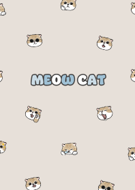 neko head1 - dark beige