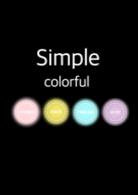 simple colorful