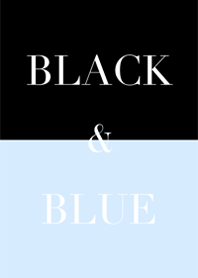 black & blue.