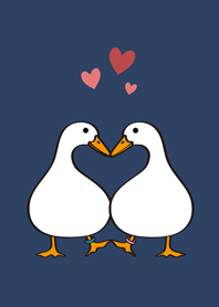 สมบัติกล่องเป็ด˙รักเธอ(สีกรมท่า)