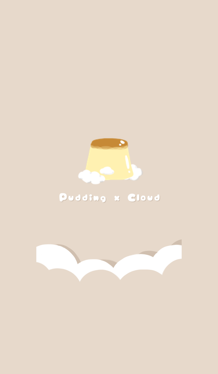 Pudding cloud milk tea