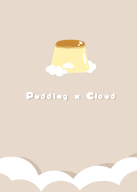Pudding cloud milk tea