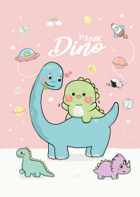 Dino Gotchi Chubby : Galaxy Pink
