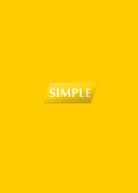 Simple yellow tag