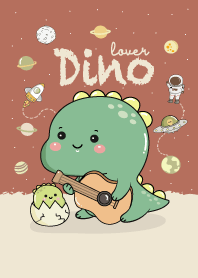 Dino Lover. (Earth tone)