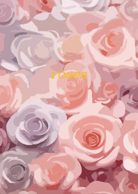 Roses Dance on yellow JP