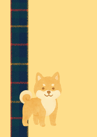 Cool Shiba Inu01 brown&yellow