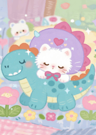 Dino and the cat 1_55