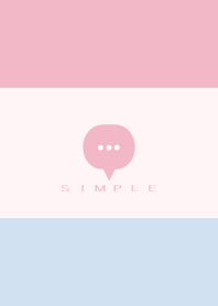SIMPLE(pink blue)V.1716b