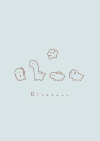 Kawaii Dinosaurs/lightblue,brline,LB