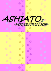 ASHIATO 2 -Dog-Yellow & Pink