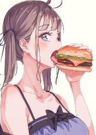 Come and eat hamburger 5