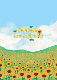 Sunflower new beginning