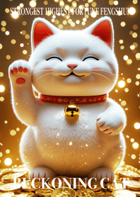 Wealth luck beckoning cat 43