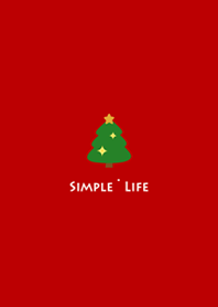 Simple.christmas tree(red)