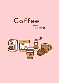 毎日のコーヒータイム（ピンク）